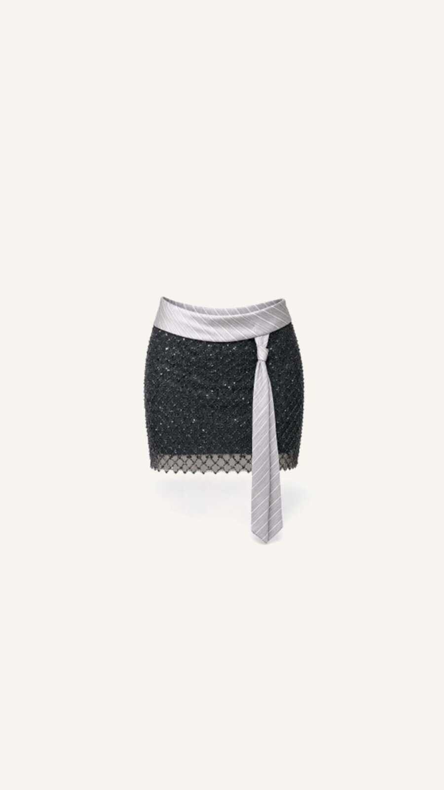 Lace Mini Skirt Set