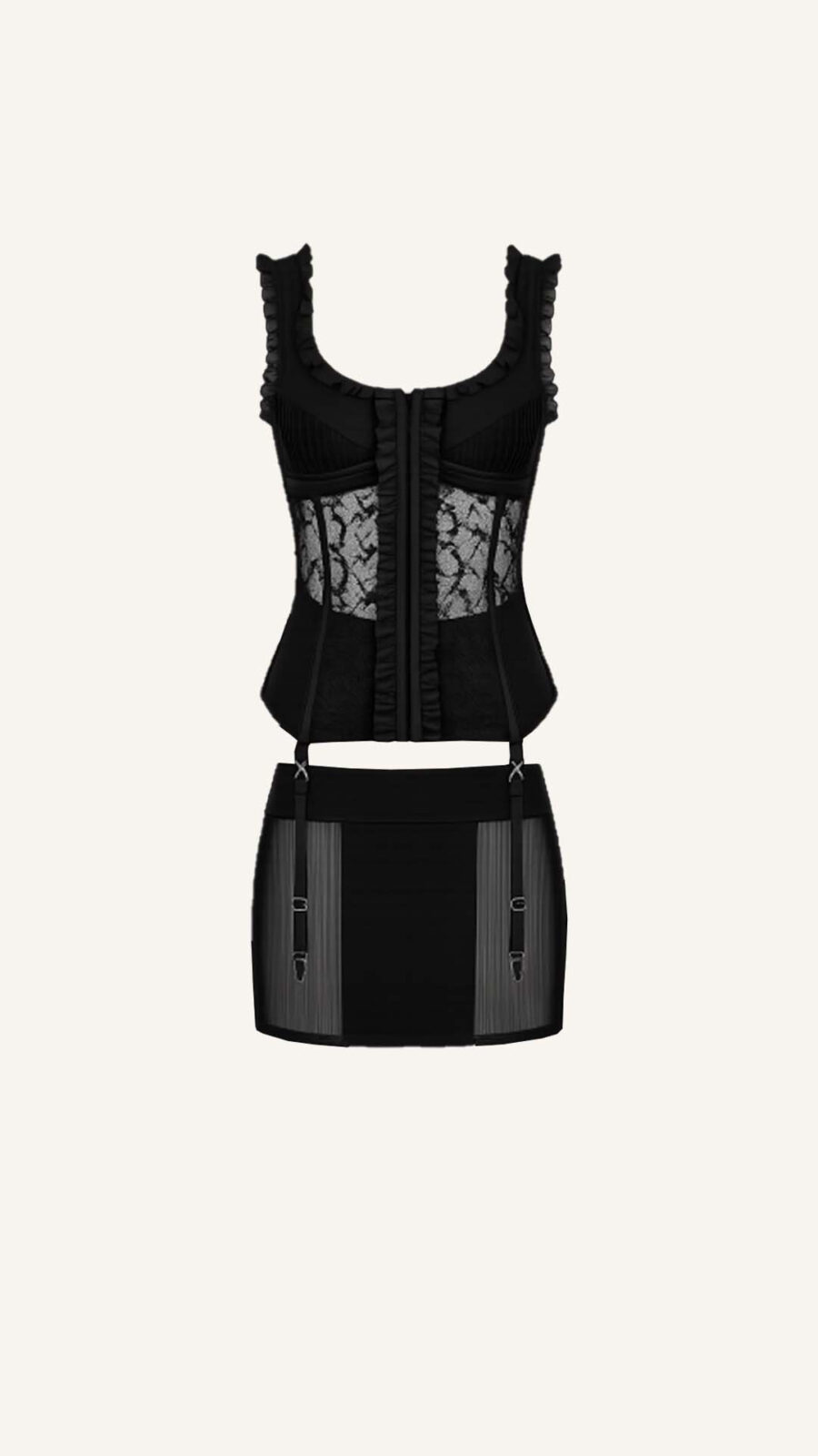 Corset and Skirt Set