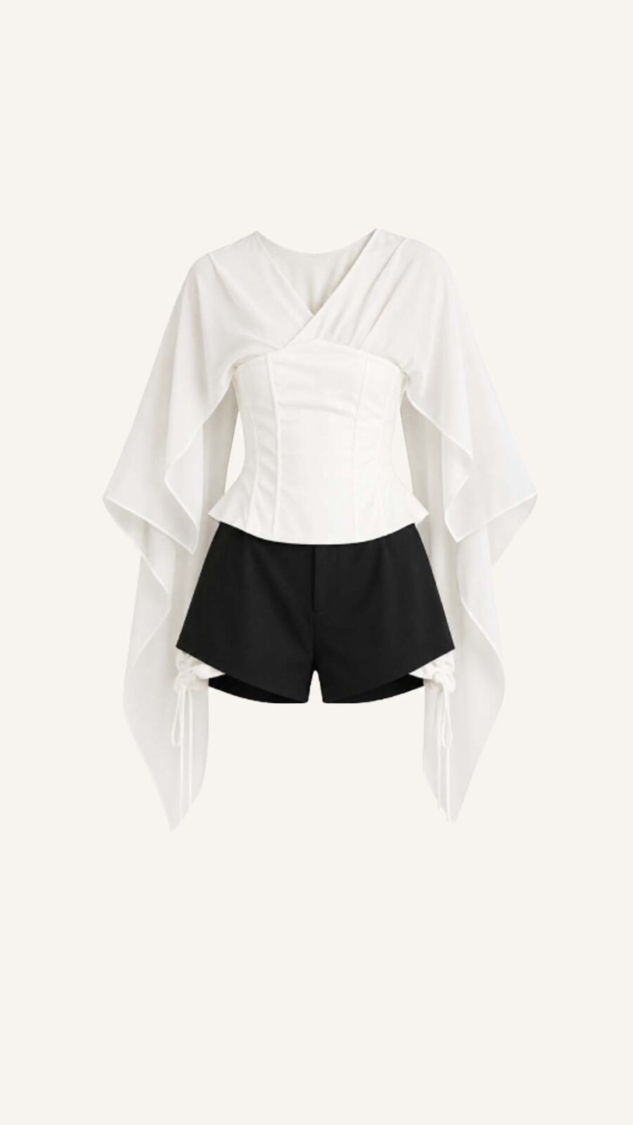 Corset and Shorts Set